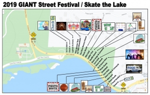 Skate the lake evergreen 2019 Map