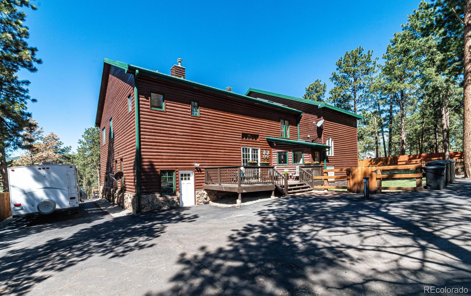 Log Cabin Home for Sale Conifer