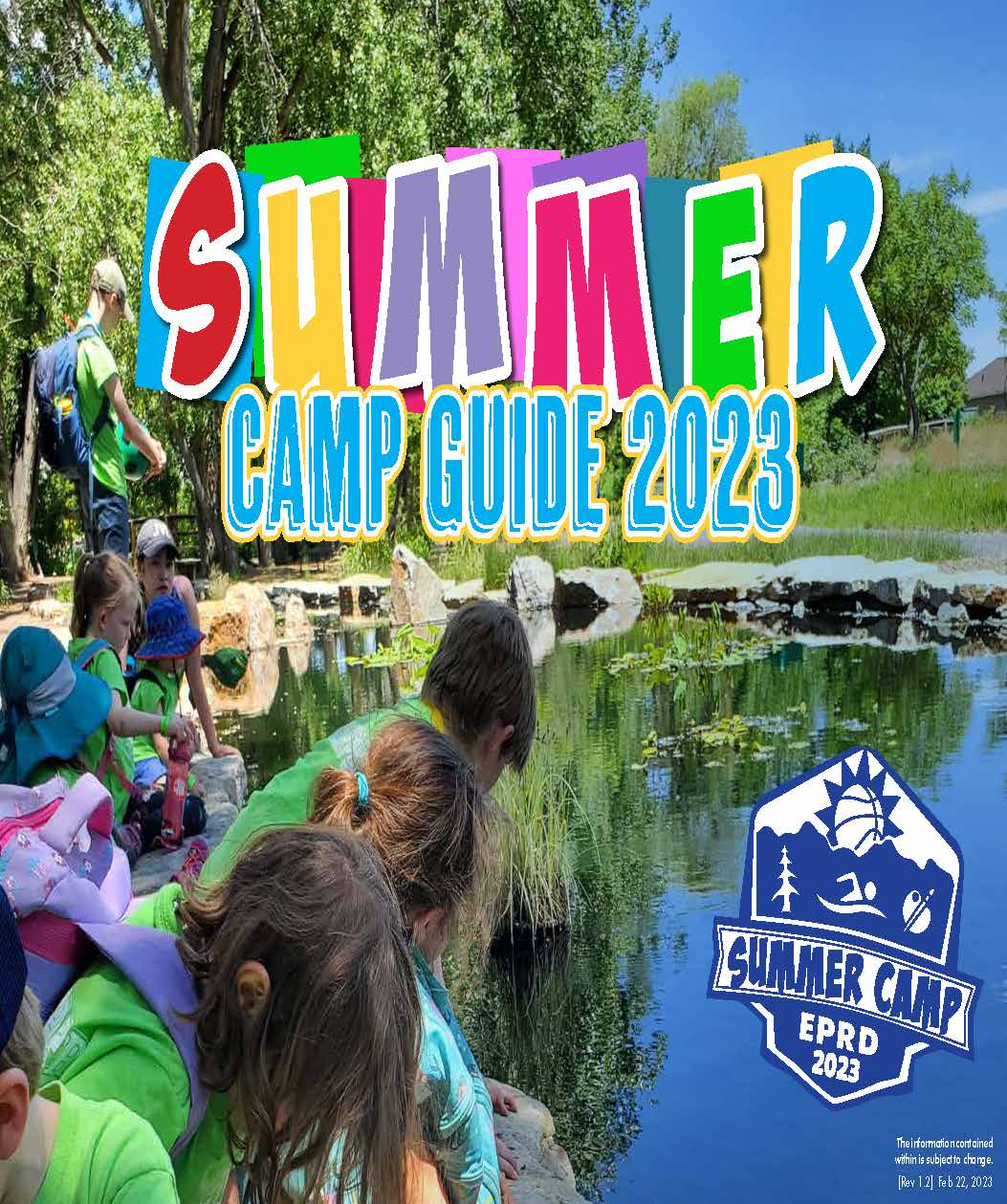 EPRD Evergreen Summer Camps 2023
