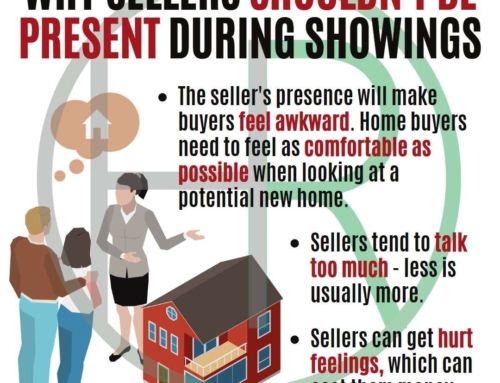 Sellers (and their agents) Should NEVER Be At The Listing During Showings